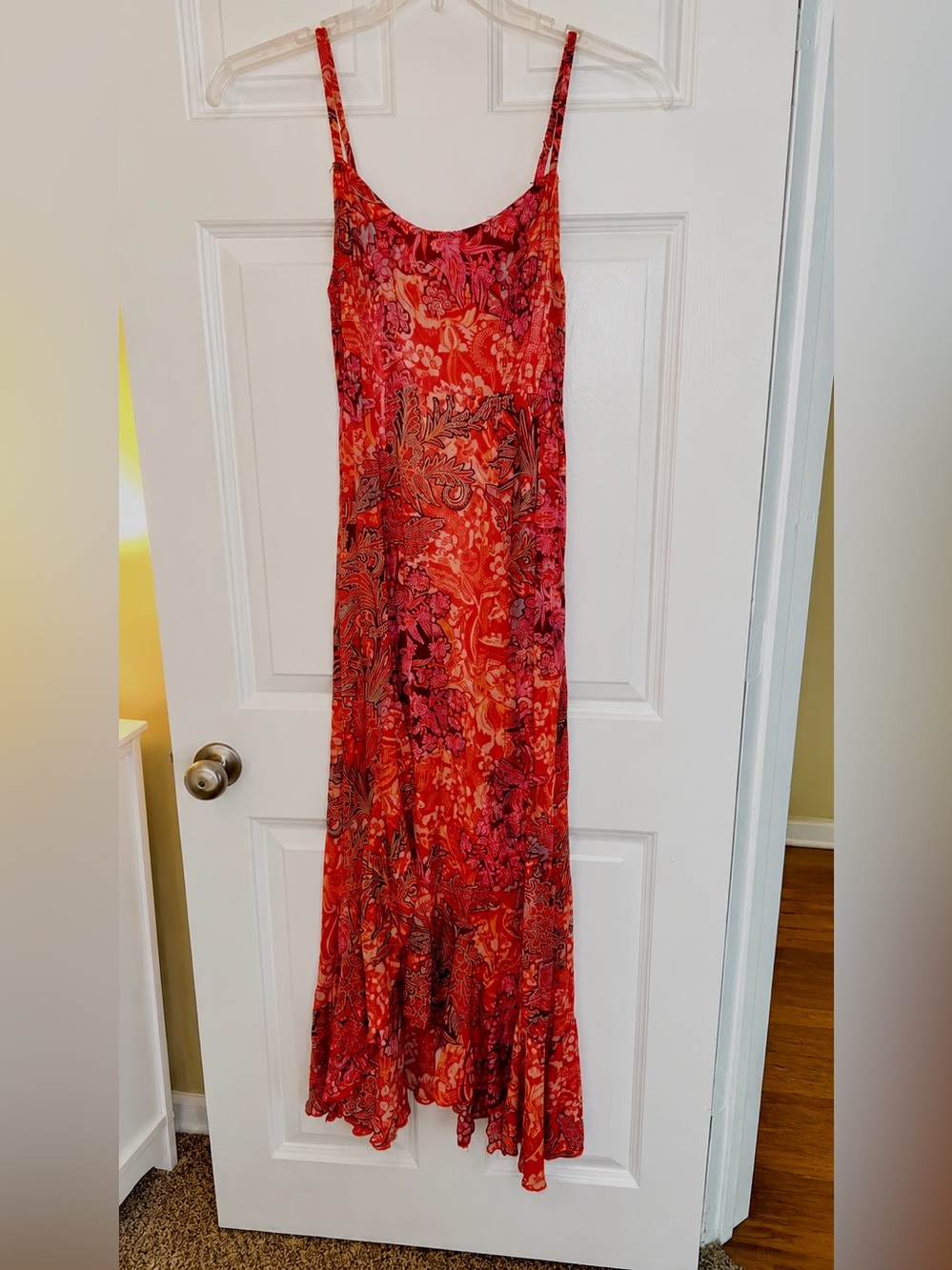 NWOT Free People Intimately Revolve S/P Forever Yours Smocked Slip Maxi Dress - Picture 11 of 15